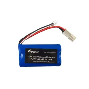 AMEWI Trade e.K. Amewi baterie 2S 7, 4V 1500mAh mini-Tamiya obraz