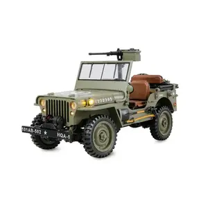AMEWI Trade e.K. Jeep Willys MB Scale RC Crawler 4WD 1: 14 RTR zelený obraz