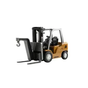 AMEWI Trade e.K. Mini kovový RC vysokozdvižný vozík 8kanálový 1: 64 RTR obraz