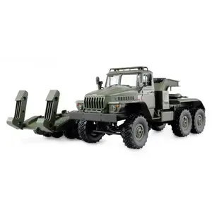 AMEWI Ural B36 zelený 6WD 1: 16 RC vojenský truck s podvalníkem obraz