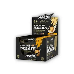 Amix Black Line 10x Black Line Black CFM Isolate 35g - AKCE - Salted caramel ice cream obraz