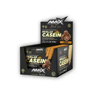 Amix Black Line 10x Black Line Micellar Casein 35g - AKCE - Bombón crunchy obraz
