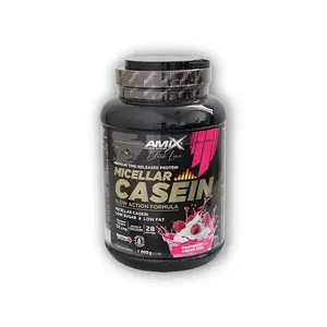 Amix Black Line Micellar Casein 1000g - Salted caramel ice cream obraz