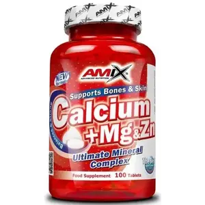 Amix Calcium + Magnesium + Zinek 100 tablet obraz