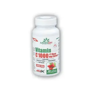 Amix GreenDay Vitamin C 1000mg with RoseHip 60cps obraz