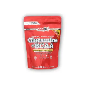 Amix L-Glutamine + BCAA 250g sáček - Forest fruits obraz