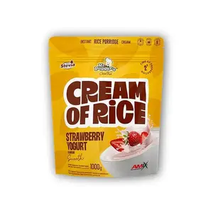 Amix Mr.Poppers Cream of Rice 1000 g - Strawberry yogurt obraz