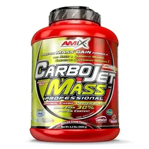 Amix Nutrition CarboJet Mass Professional 1800g - Jahoda, Banán obraz