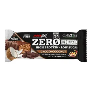Amix Nutrition Zero Hero 31% Protein Bar 65g - Čokoláda, Kokos obraz