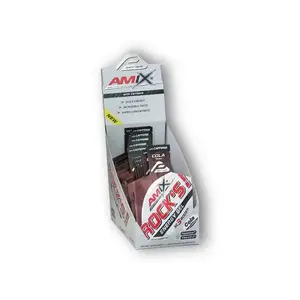 Amix Performance Series 20x Rocks Energy Gel With Caffeine 32g - Green apple obraz