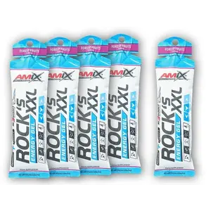 Amix Performance Series 4x Rocks Energy Gel XXL 65g + 1x ZDARMA - Lemon obraz