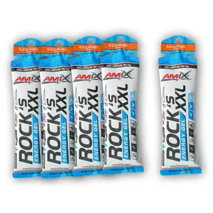 Amix Performance Series 5x Rocks Energy Gel XXL caffeine 65g+1xZDARMA - Blood orange obraz