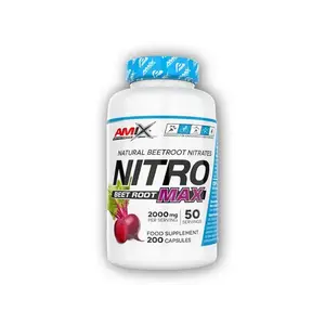 Amix Performance Series NITRO Beet Root MAX 200 Vcaps obraz