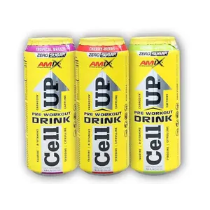 Amix Pro Series CellUP PreWorkout Drink 500ml - Cherry berry obraz