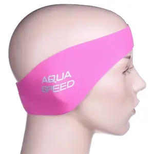 Aqua-Speed Ear Neo koupací čelenka růžová - junior obraz