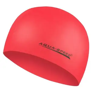Aqua-Speed Mega koupací čepice červená - 1 ks obraz
