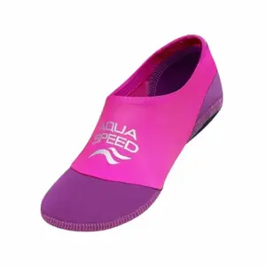 Aqua Speed NEO dětské neoprenové protiskluzové ponožky - 22/23 růžová obraz