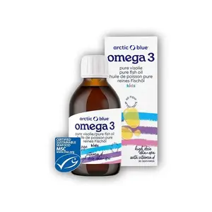 Arctic blue Kids Omega 3 150ml (450mg DHA, 380mg EPA Vitamin D 400IU) (VÝPRODEJ) obraz