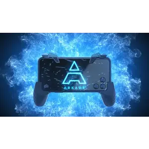 Arkade Battle Pack modré herní příslušenství na telefon obraz