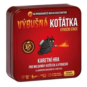 Asmodee CZ Výbušná koťátka: Výroční edice karetní hra obraz