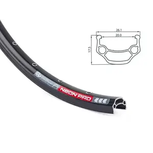 Author Ráfek ACO Neon Pro (černá) - 559x20/ 32 disc obraz