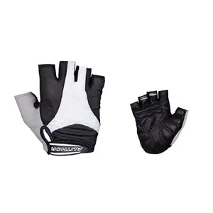 Author Rukavice Men Elite Gel k/p (bílá/černá) - S obraz