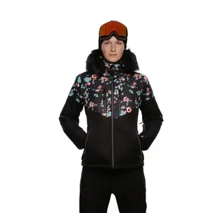 Authority SJ-GLAM W printed black - Velikost XS obraz