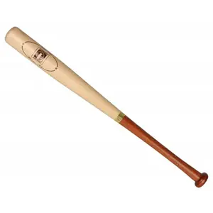 Baseball pálka dřevěná 2 barvy obraz