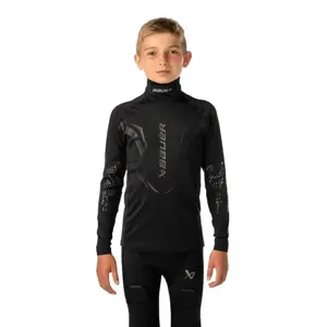 Bauer Bodyguard Neckprotect YTH - Dětská, XS, černá obraz