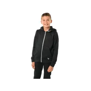 Bauer Mikina Team Fleece Zip YTH - Dětská, černá, L obraz