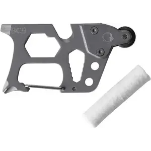 BCB Adventure Mini Tool 13-in-1 šedá nářaďová karta obraz