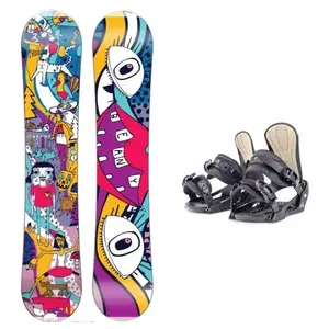 Beany Bark dětský snowboard + Beany Junior vázání - 120 cm + S - EU 36-38 obraz