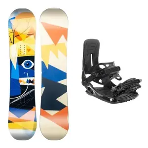 Beany Bonjour dětský snowboard + Hatchey Tactic vázání - 125 cm + black EU 39-46 obraz