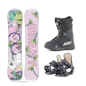 Beany LOVE dívčí snowboard + Beany Junior vázání + Beany Avenger BS boty - 125 cm + S - EU 36-38 obraz
