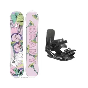 Beany LOVE dívčí snowboard + Hatchey Tactic Junior vázání - 125 cm + Velikost: XS/S (EU 33-39) obraz
