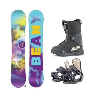 Beany Meadow dívčí snowboard + Beany Junior vázání + Beany Avenger BS boty - 125 cm + S - EU 36-38 obraz
