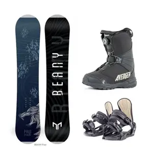 Beany Paw juniorský snowboard + Beany Junior vázání + Beany Avenger BS boty - 140 cm + S - EU 36-38 obraz