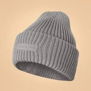 BeastPink Beanie šedá zimní čepice - UNI obraz