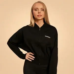 BeastPink Dámská mikina Zip-Up Bliss Black - M obraz