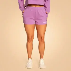 BeastPink Dámské teplákové šortky Grace Purple - XS obraz