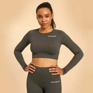 BeastPink Dámský top Hyper Crop Top Shadow - XXL obraz