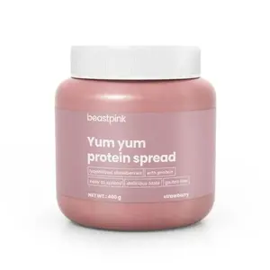 BeastPink Yum Yum Proteinová pomazánka 400 g - jahoda obraz