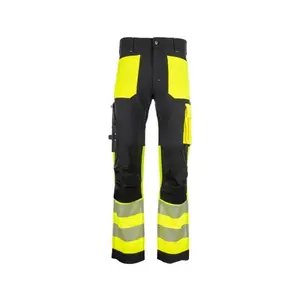Bennon EREBOS žluté pánské pracovní kalhoty třídy 1 HI-VIS - 44 obraz