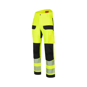 Bennon EREBOS žluté pánské pracovní kalhoty třídy 2 HI-VIS - 44 obraz