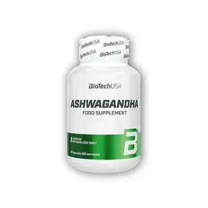 BioTech USA Ashwagandha 60 kapslí obraz
