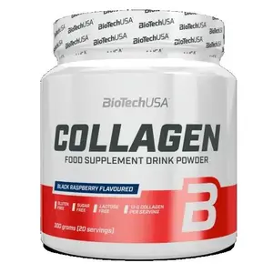 Biotech USA Collagen 300g - Černá malina obraz