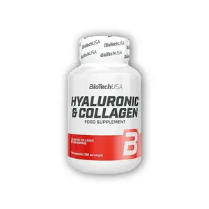 BioTech USA Hyaluronic Collagen 100 kapslí obraz