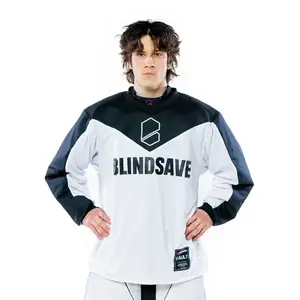 BLINDSAVE VAULT GOALIE JERSEY TOP WHITE BLACK - XS - bílá/černá obraz