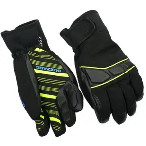 Blizzard Profi ski gloves black/neon yellow/blue - Velikost 10 obraz