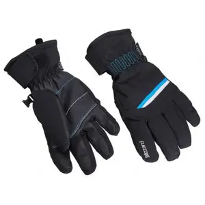 Blizzard Viva Plose ski gloves black/white/turquoise - Velikost 8 obraz